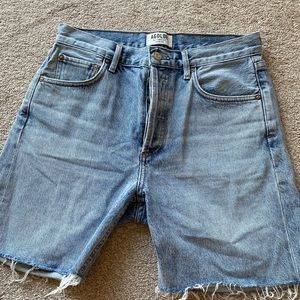 Agolde NWT size 26 denim shorts
